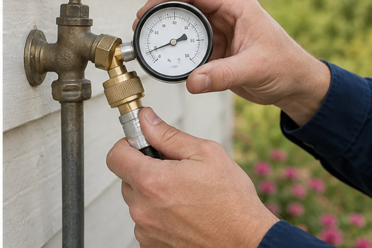 Low Water Pressure inspection for a Jacksonville Florida property