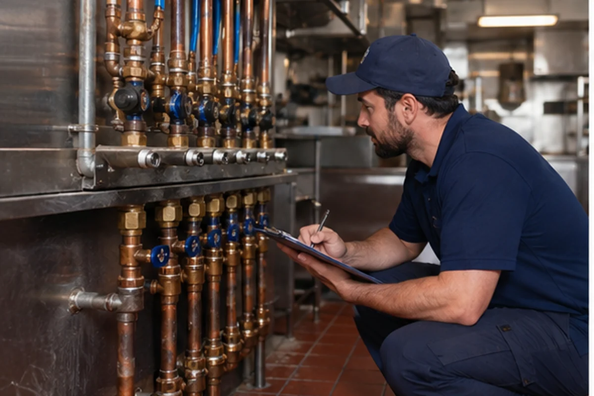 Jacksonville Commercial Plumbing inspection for a Jacksonville Florida property