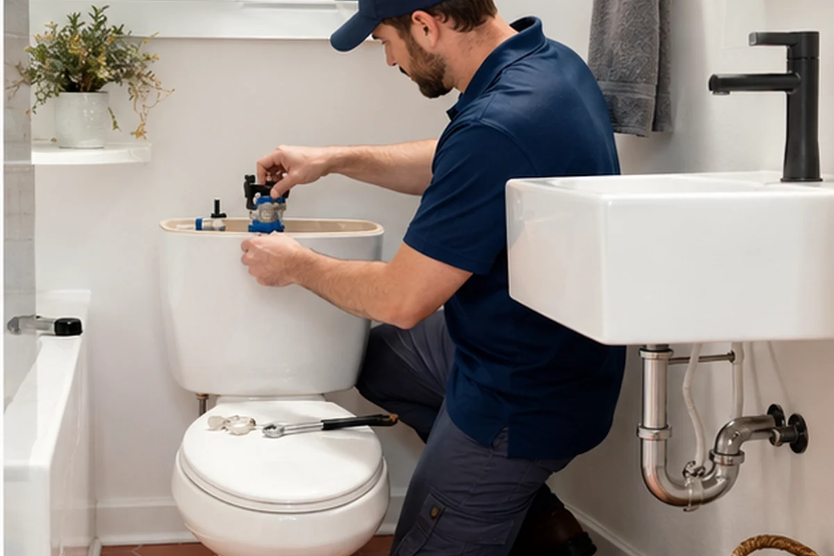 Fixture and Toilet Repair inspection for a Jacksonville Florida property